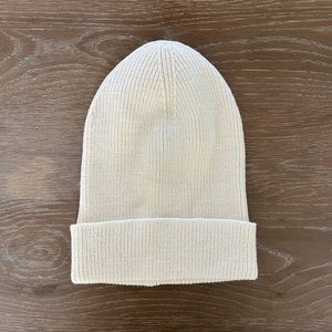 White Beanie